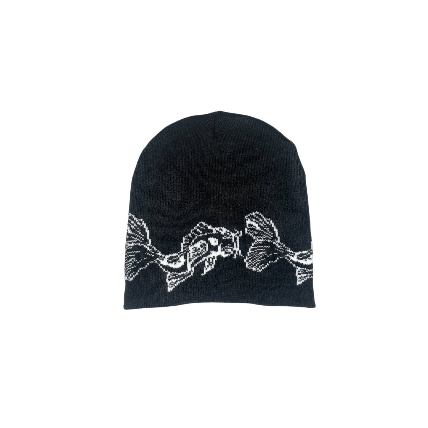 Black Koi Fish Beanie